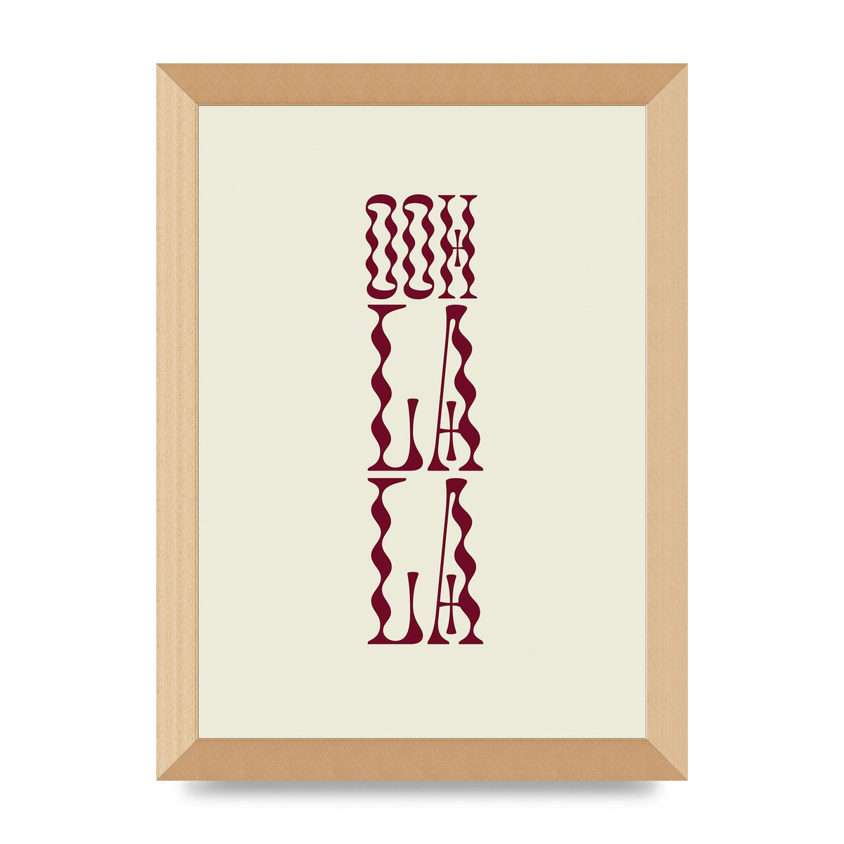 Ooh La La Quote" Art For The Home - A4 framed