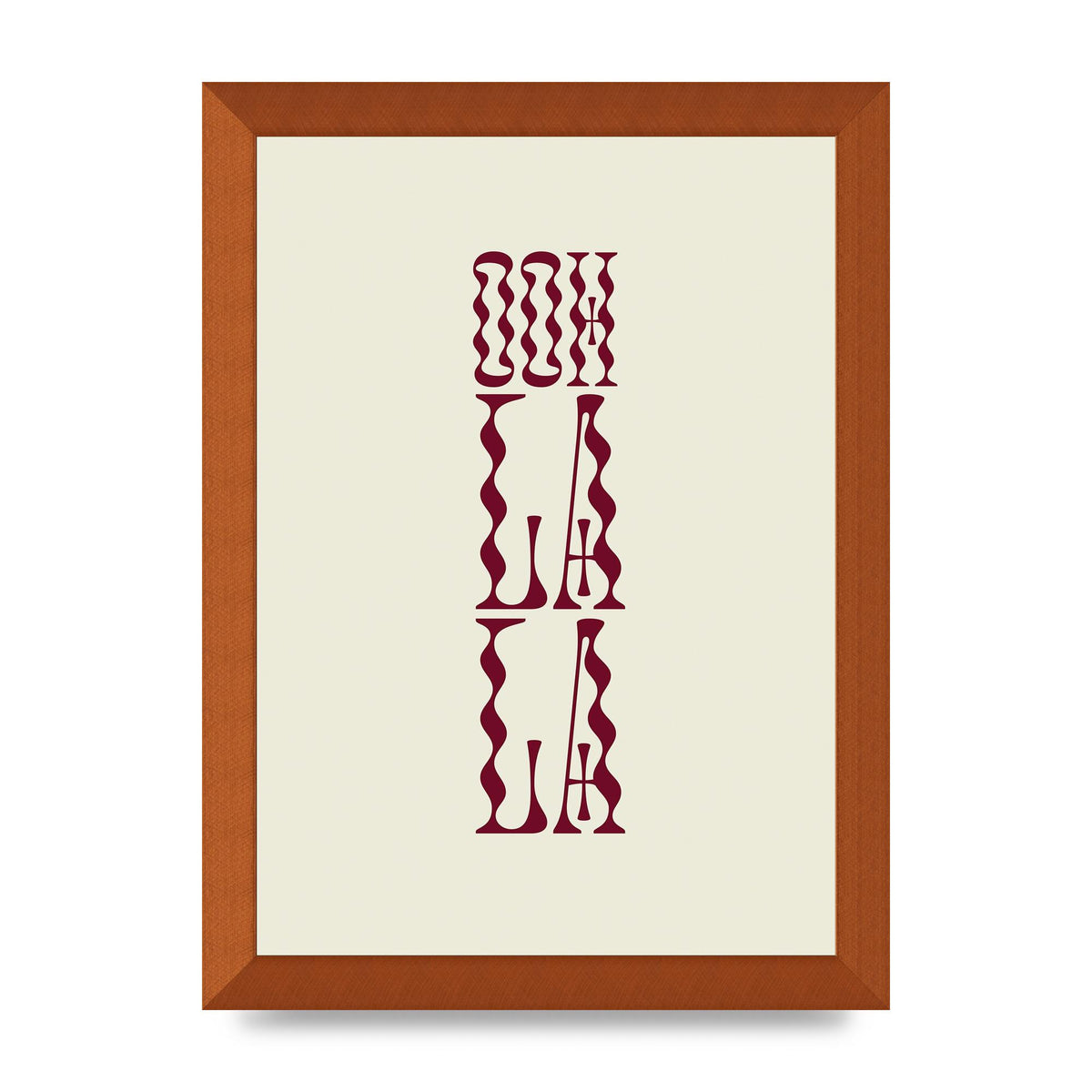 Ooh La La Quote" Art For The Home - A4 framed