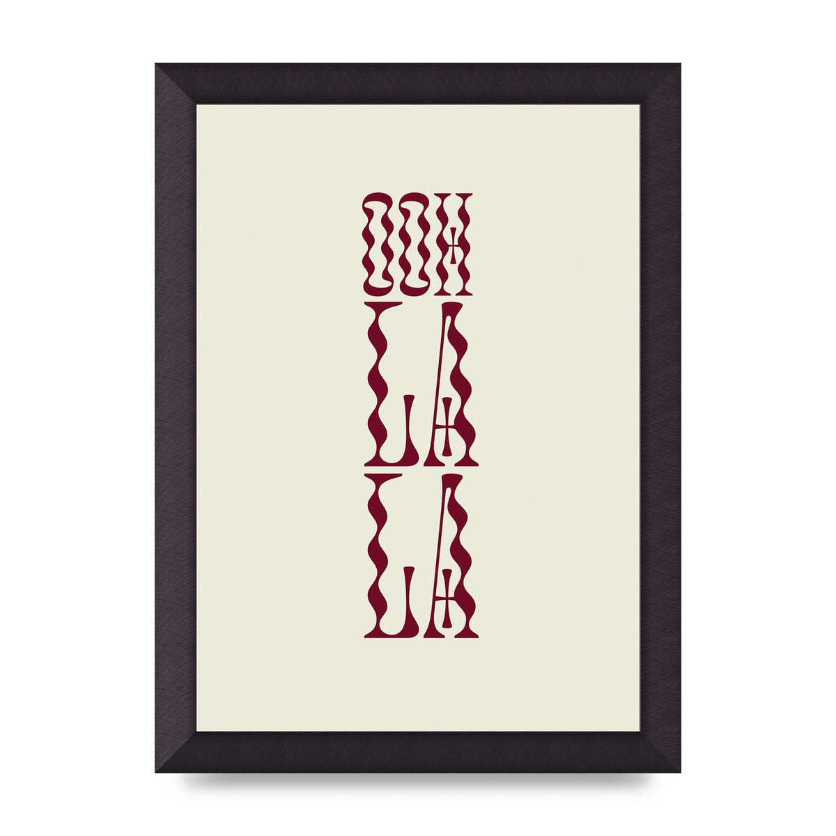 Ooh La La Quote" Art For The Home - A4 framed