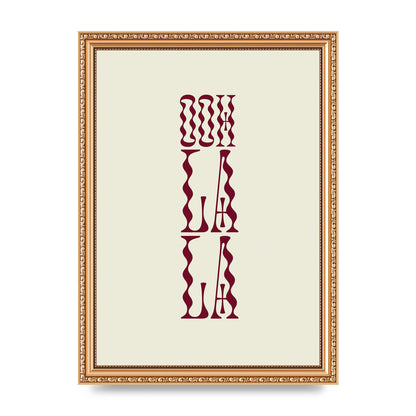 Ooh La La Quote" Art For The Home - A4 framed