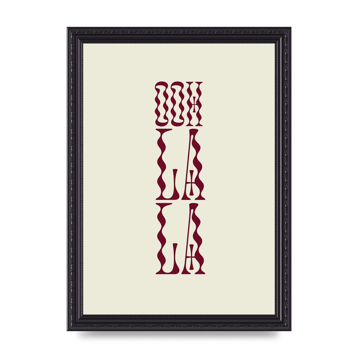 Ooh La La Quote" Art For The Home - A4 framed