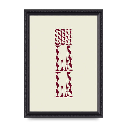 Ooh La La Quote" Art For The Home - A4 framed