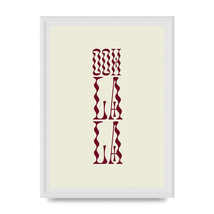Ooh La La Quote" Art For The Home - A4 framed