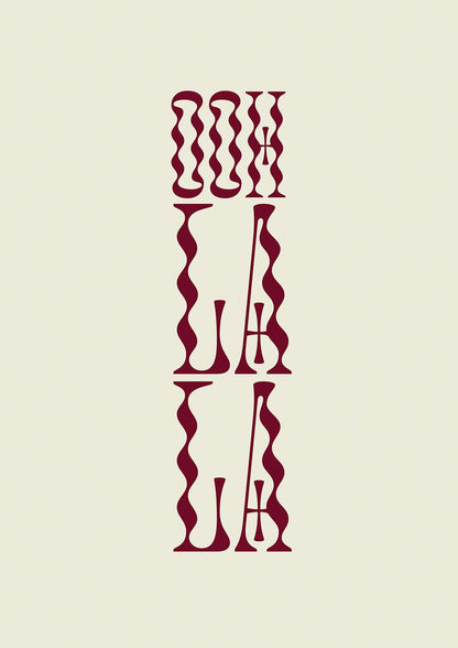 Ooh La La Quote" Art For The Home - detail