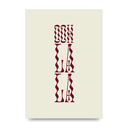 Ooh La La Quote" Art For The Home - unframed print