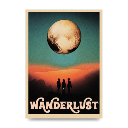 Wanderlust Wall Art - unframed print