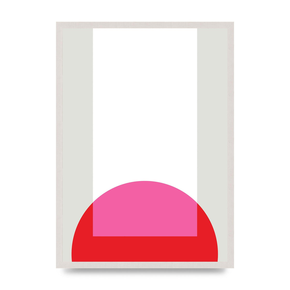 Abstract Rgb Shape Two Wall Art - A2 framed