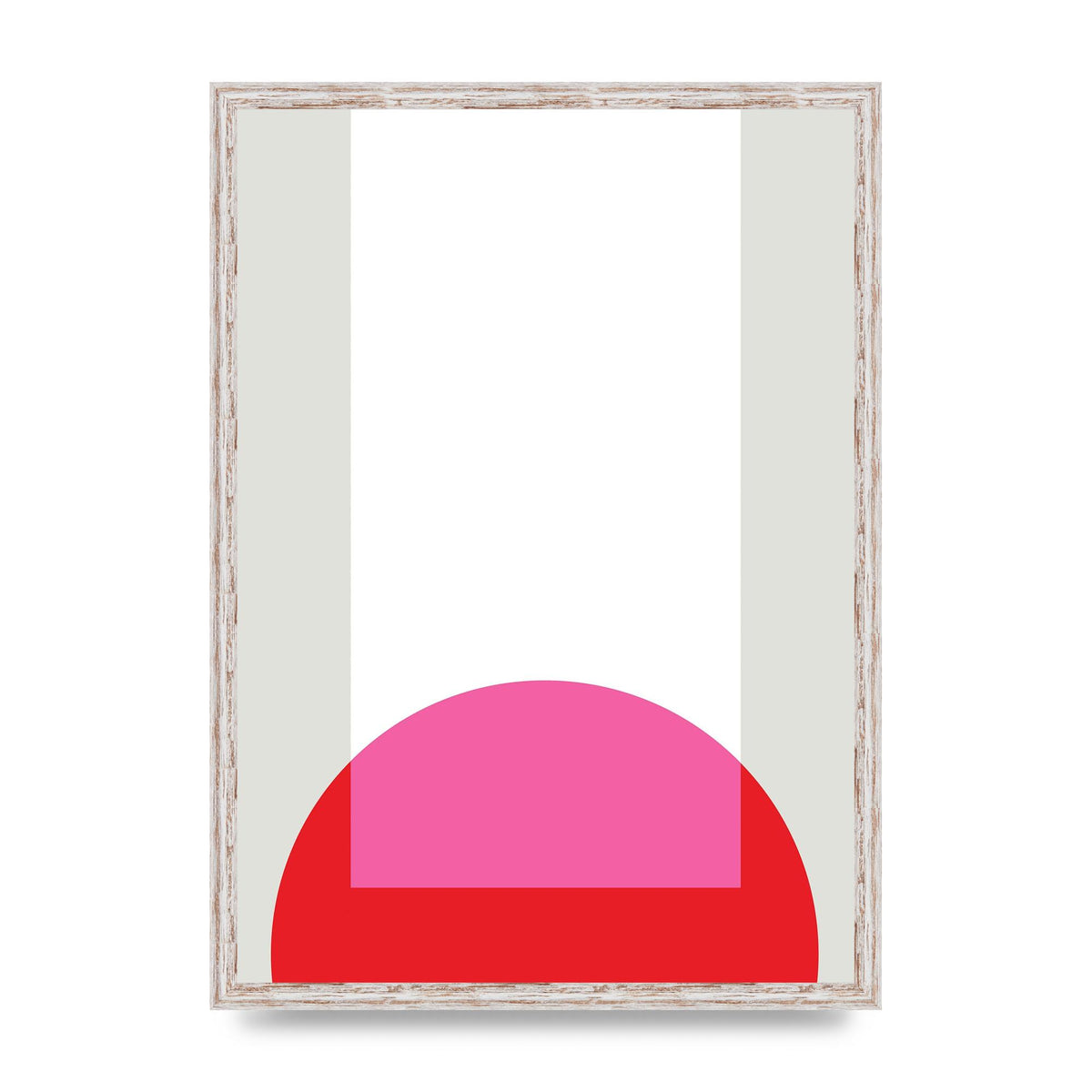 Abstract Rgb Shape Two Wall Art - A2 framed