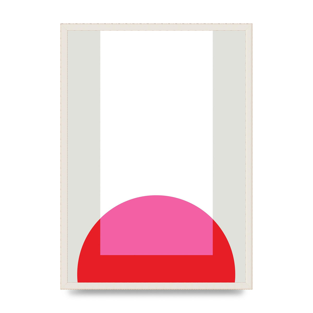 Abstract Rgb Shape Two Wall Art - A2 framed