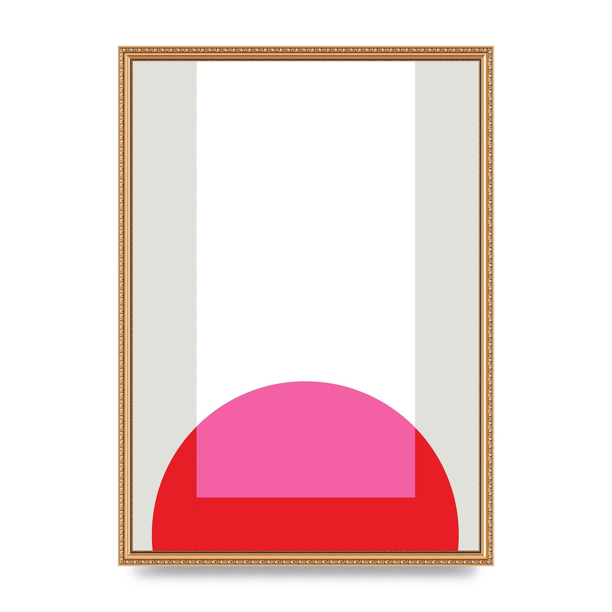 Abstract Rgb Shape Two Wall Art - A2 framed