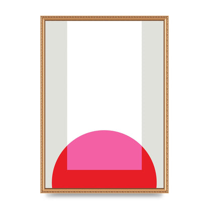 Abstract Rgb Shape Two Wall Art - A2 framed