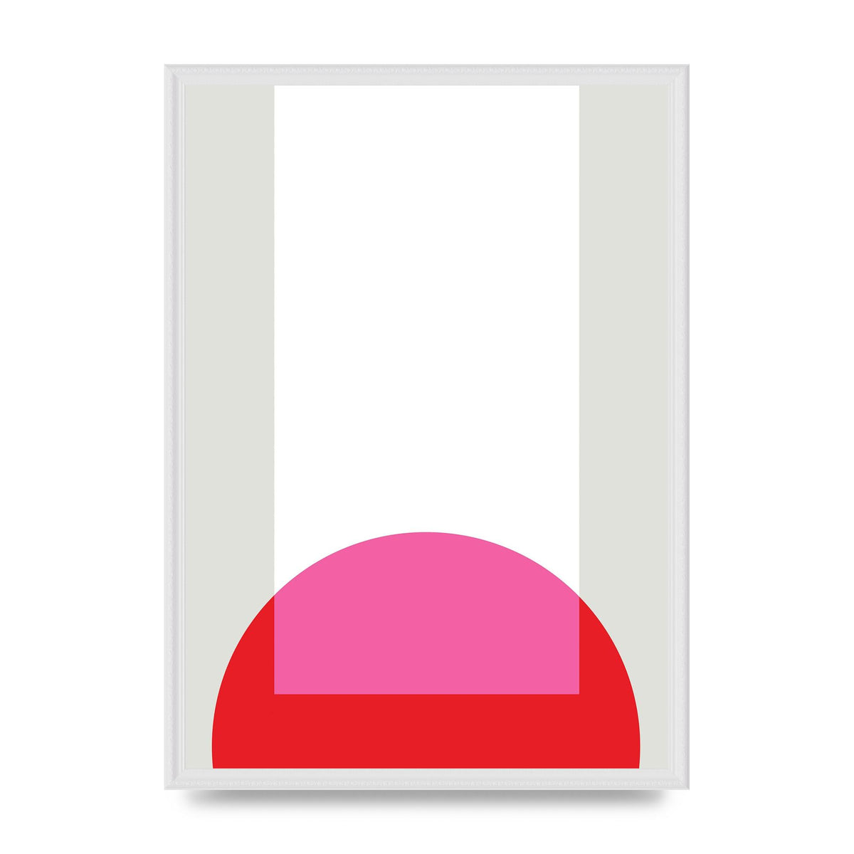 Abstract Rgb Shape Two Wall Art - A2 framed