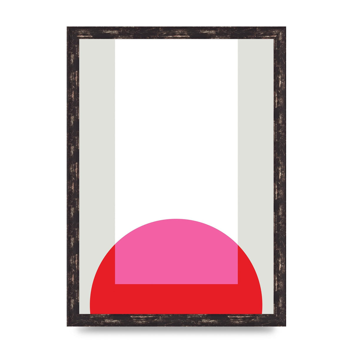 Abstract Rgb Shape Two Wall Art - A3 framed