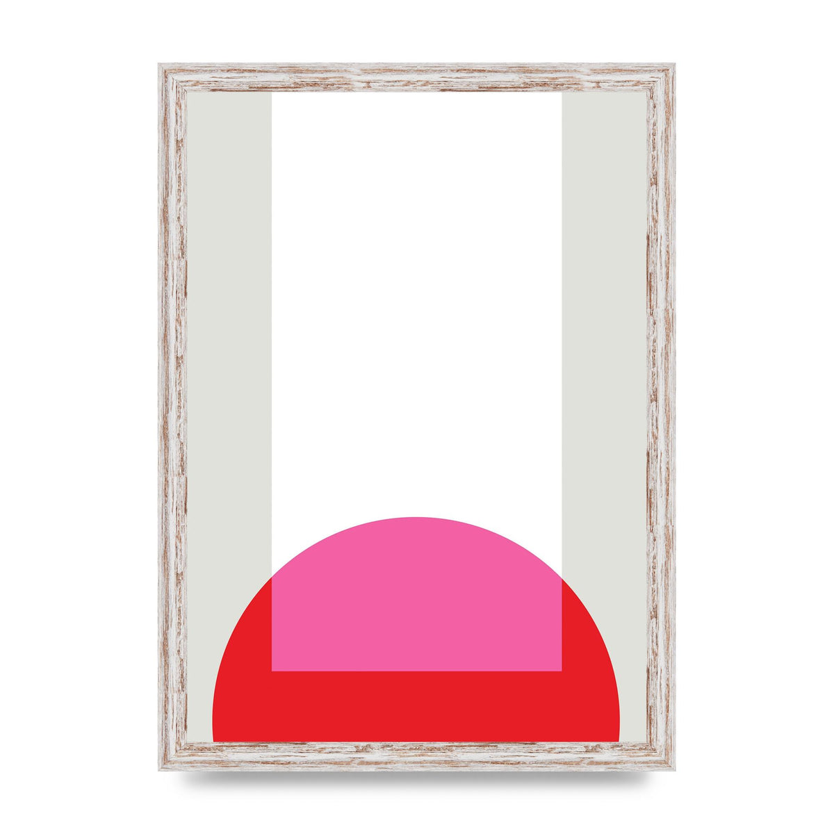 Abstract Rgb Shape Two Wall Art - A3 framed