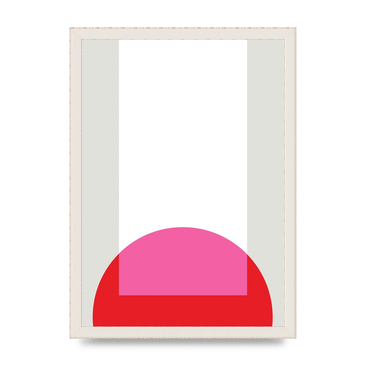 Abstract Rgb Shape Two Wall Art - A3 framed