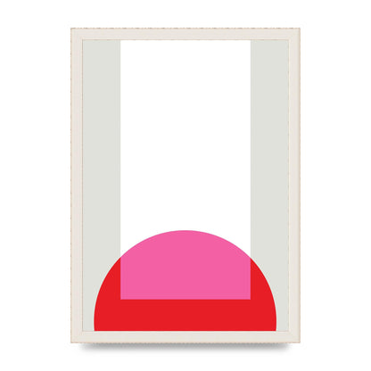 Abstract Rgb Shape Two Wall Art - A3 framed