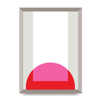 Abstract Rgb Shape Two Wall Art - A3 framed