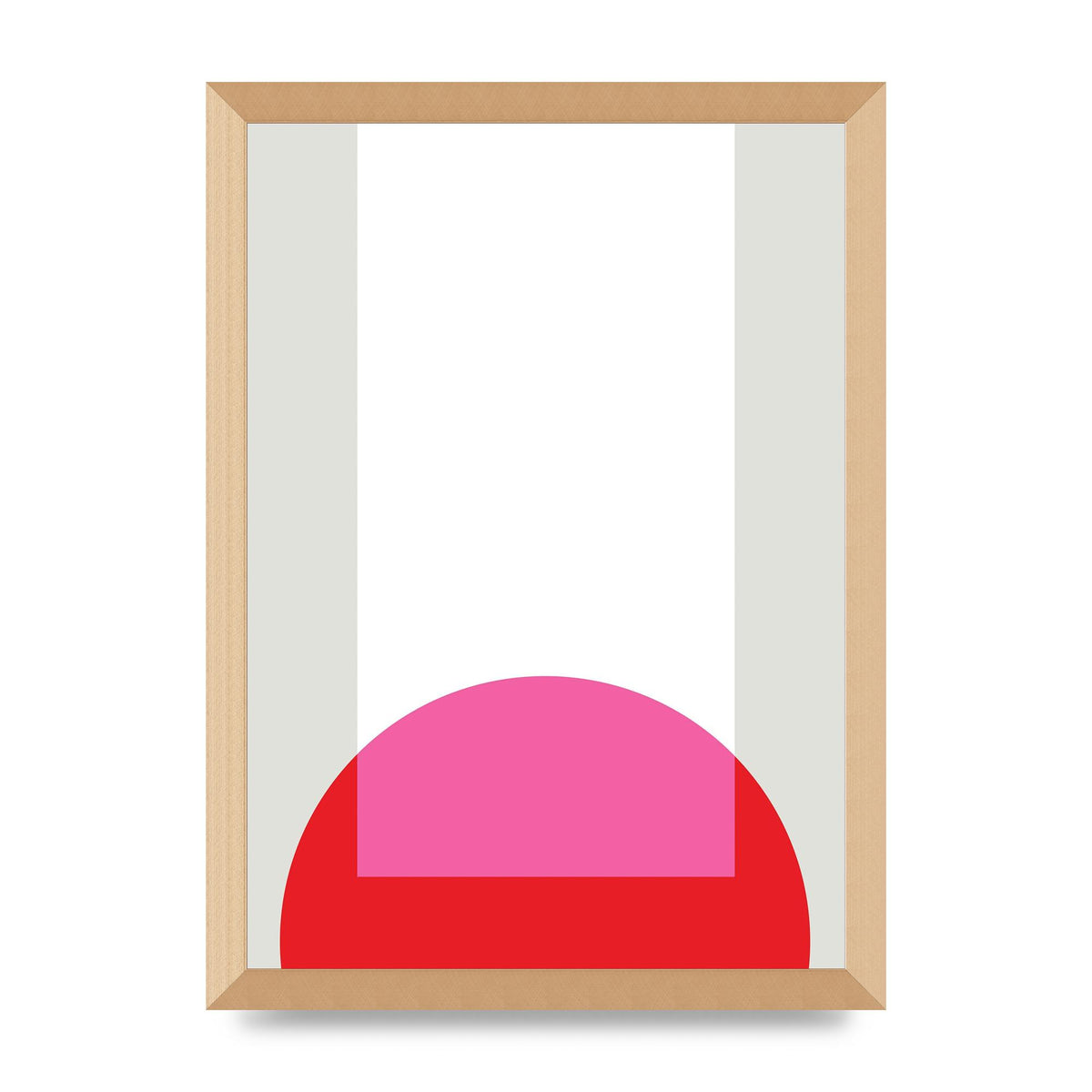 Abstract Rgb Shape Two Wall Art - A3 framed