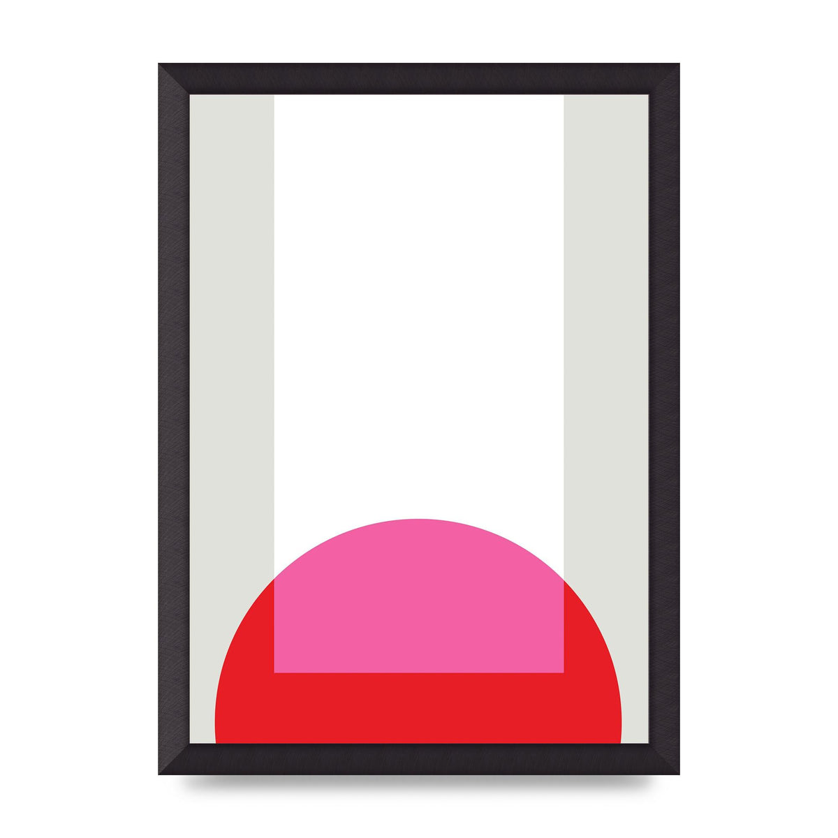 Abstract Rgb Shape Two Wall Art - A3 framed