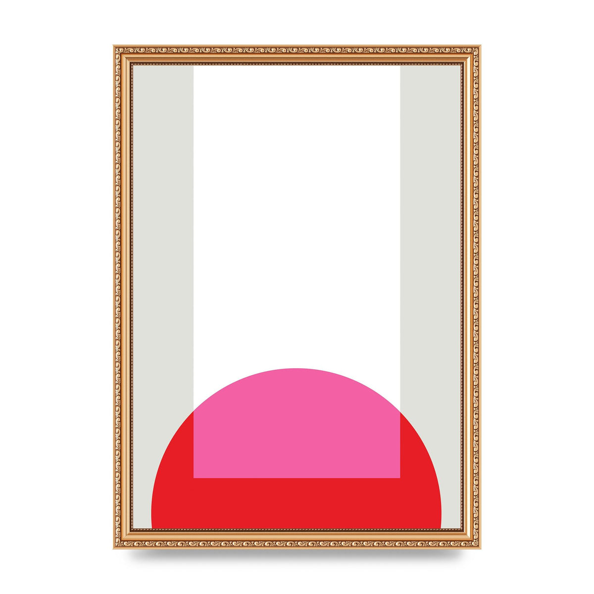 Abstract Rgb Shape Two Wall Art - A3 framed