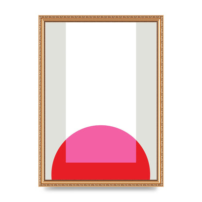Abstract Rgb Shape Two Wall Art - A3 framed