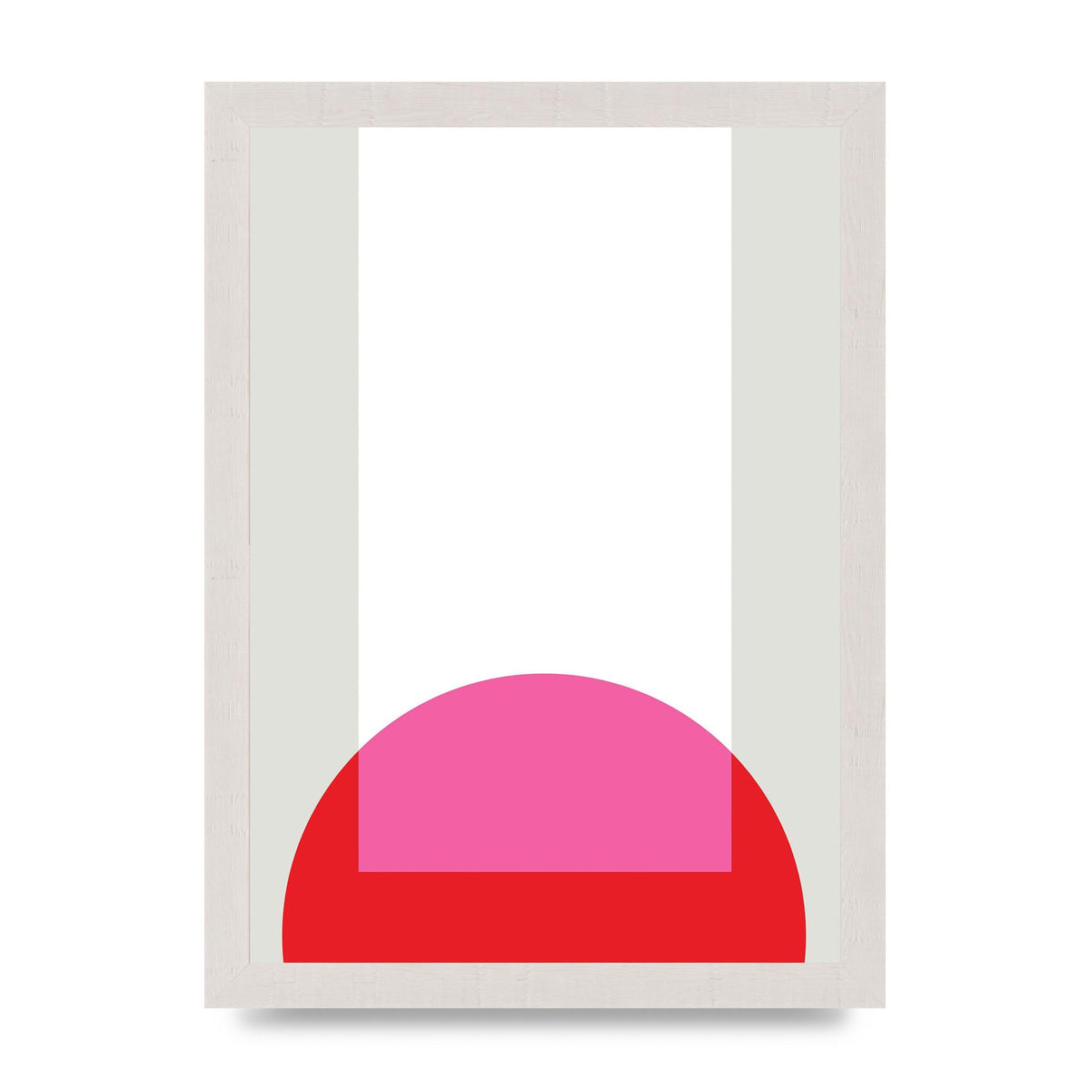 Abstract Rgb Shape Two Wall Art - A4 framed