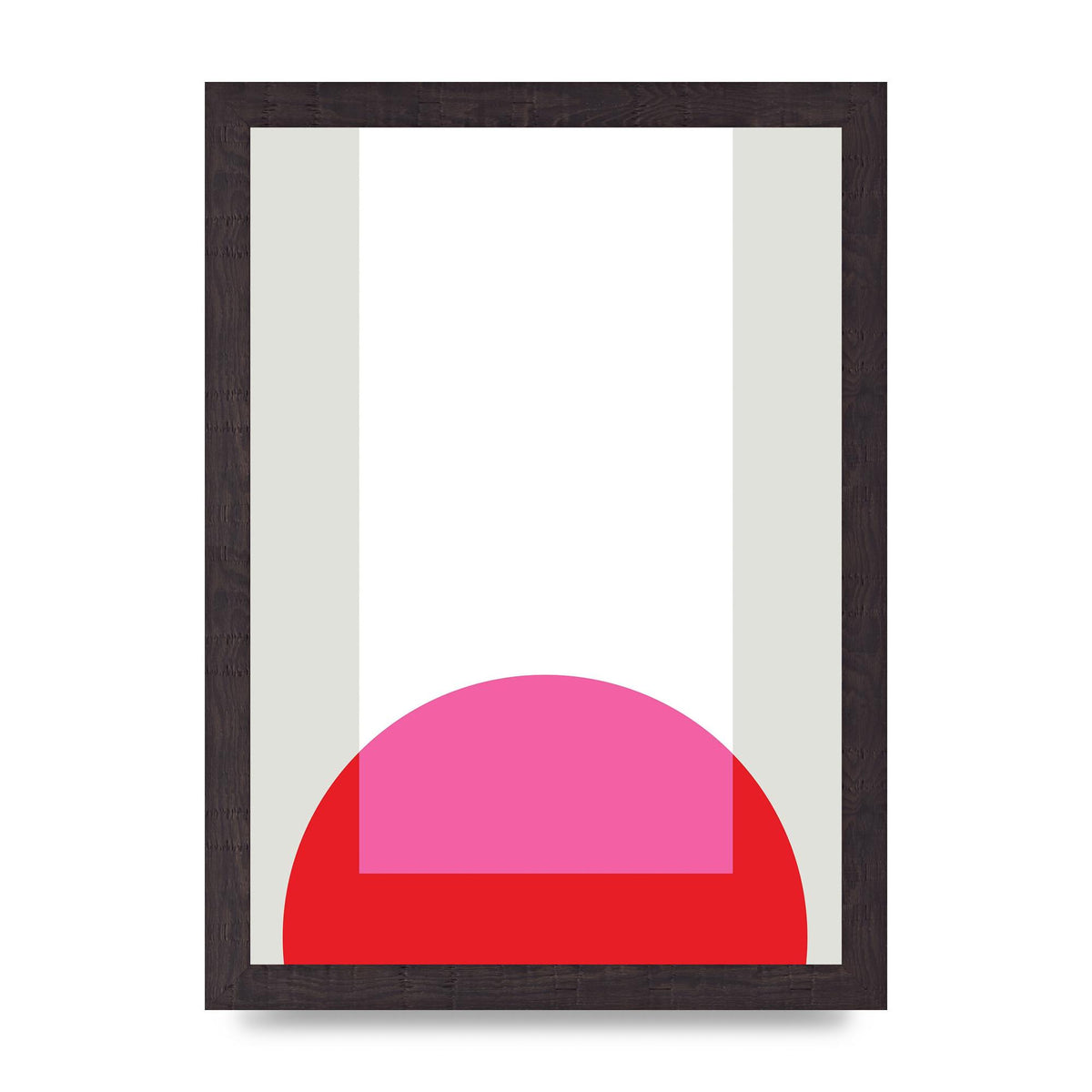 Abstract Rgb Shape Two Wall Art - A4 framed