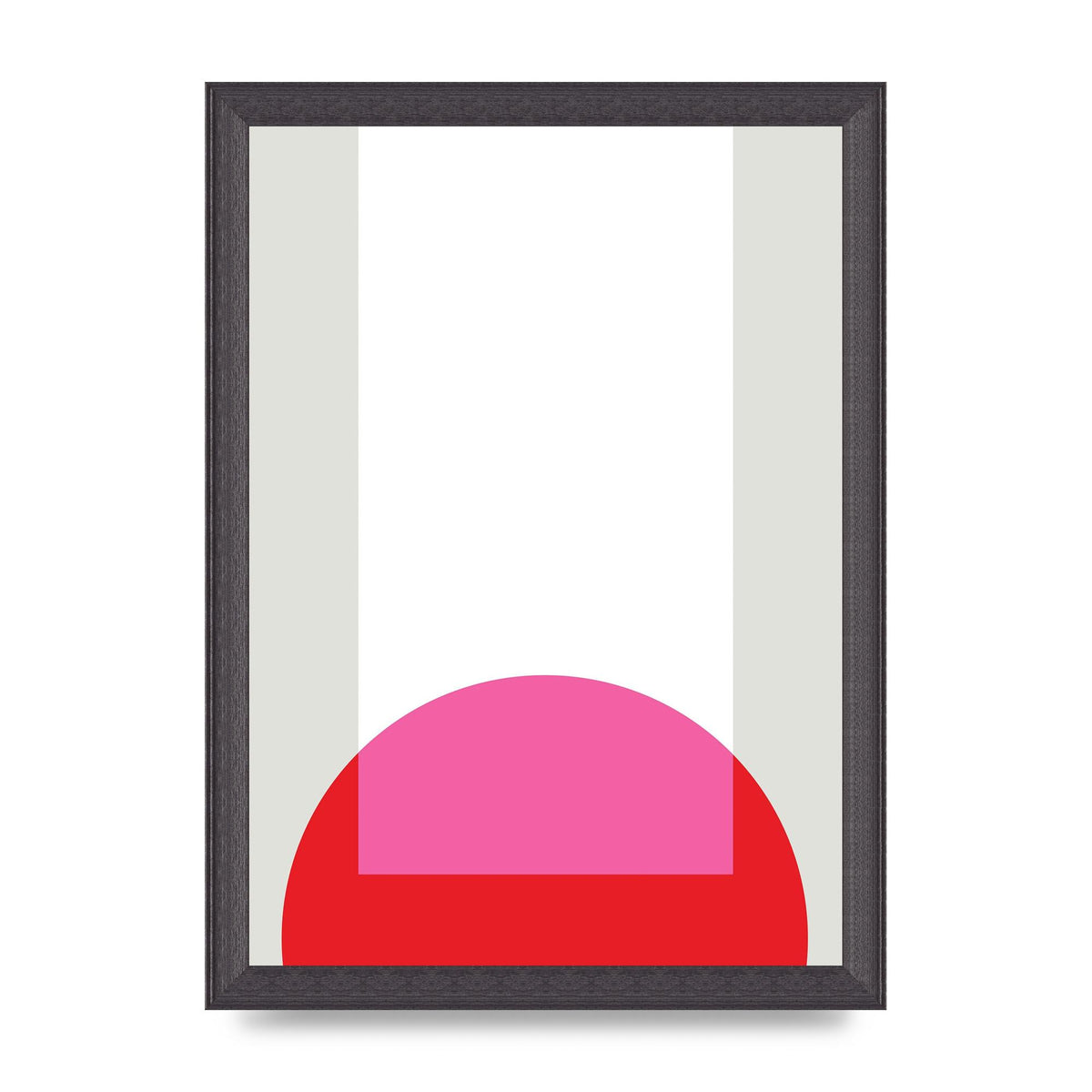 Abstract Rgb Shape Two Wall Art - A4 framed