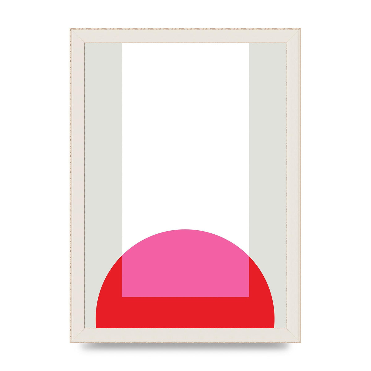 Abstract Rgb Shape Two Wall Art - A4 framed
