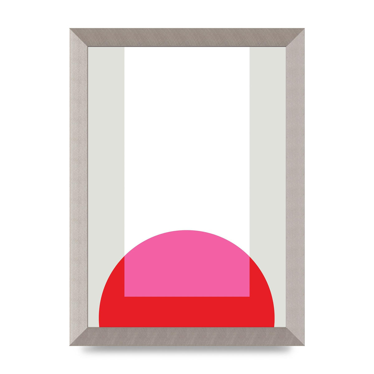 Abstract Rgb Shape Two Wall Art - A4 framed