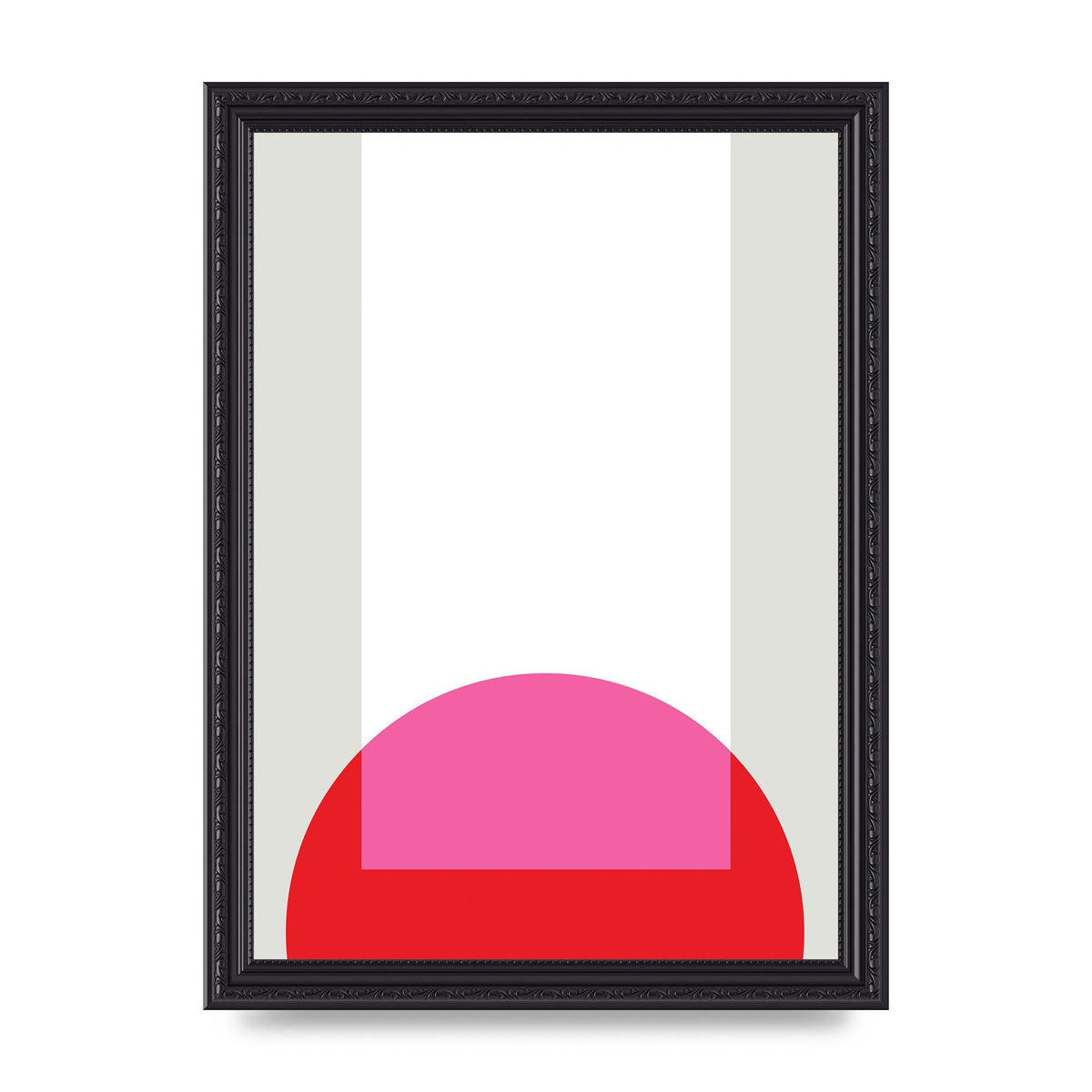 Abstract Rgb Shape Two Wall Art - A4 framed
