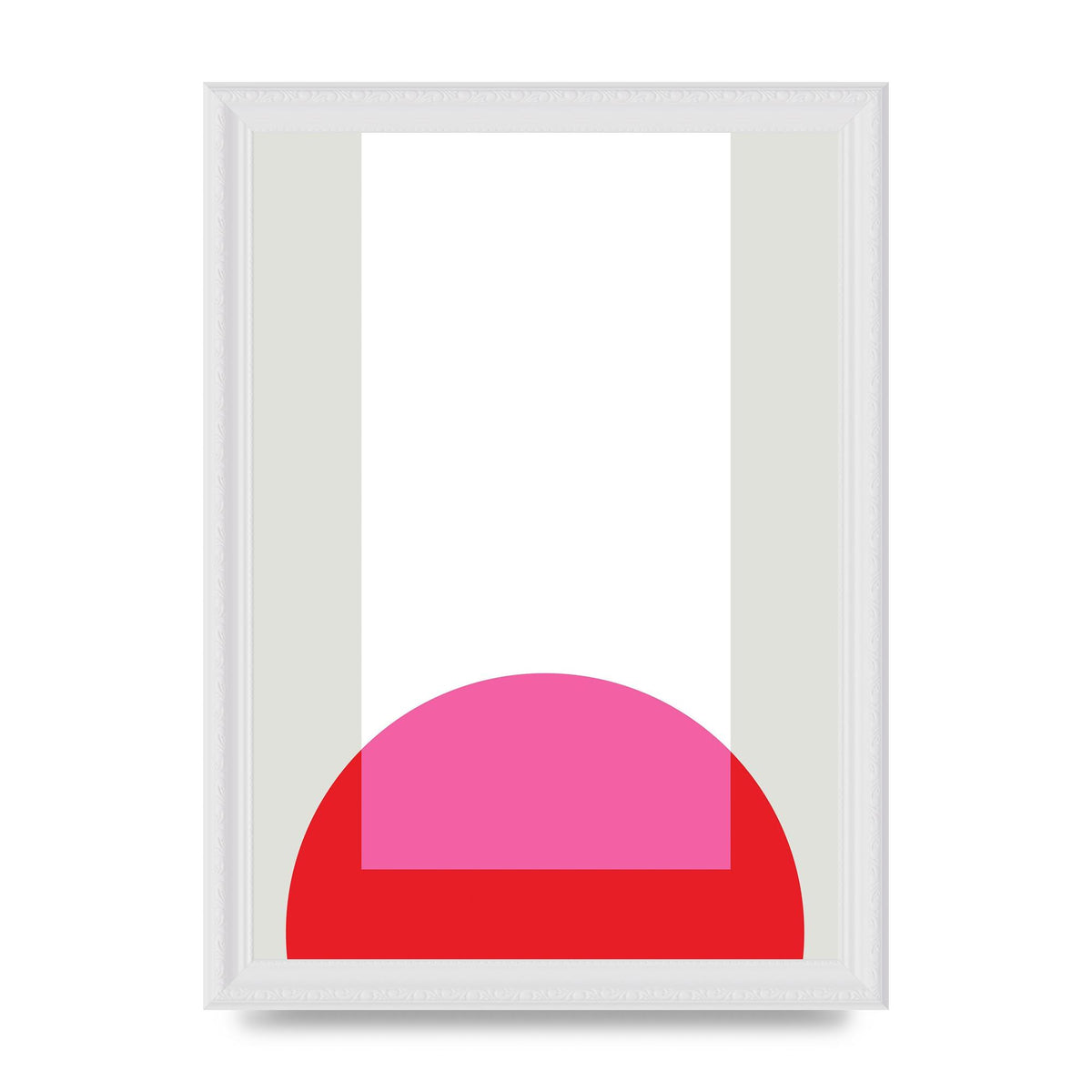Abstract Rgb Shape Two Wall Art - A4 framed