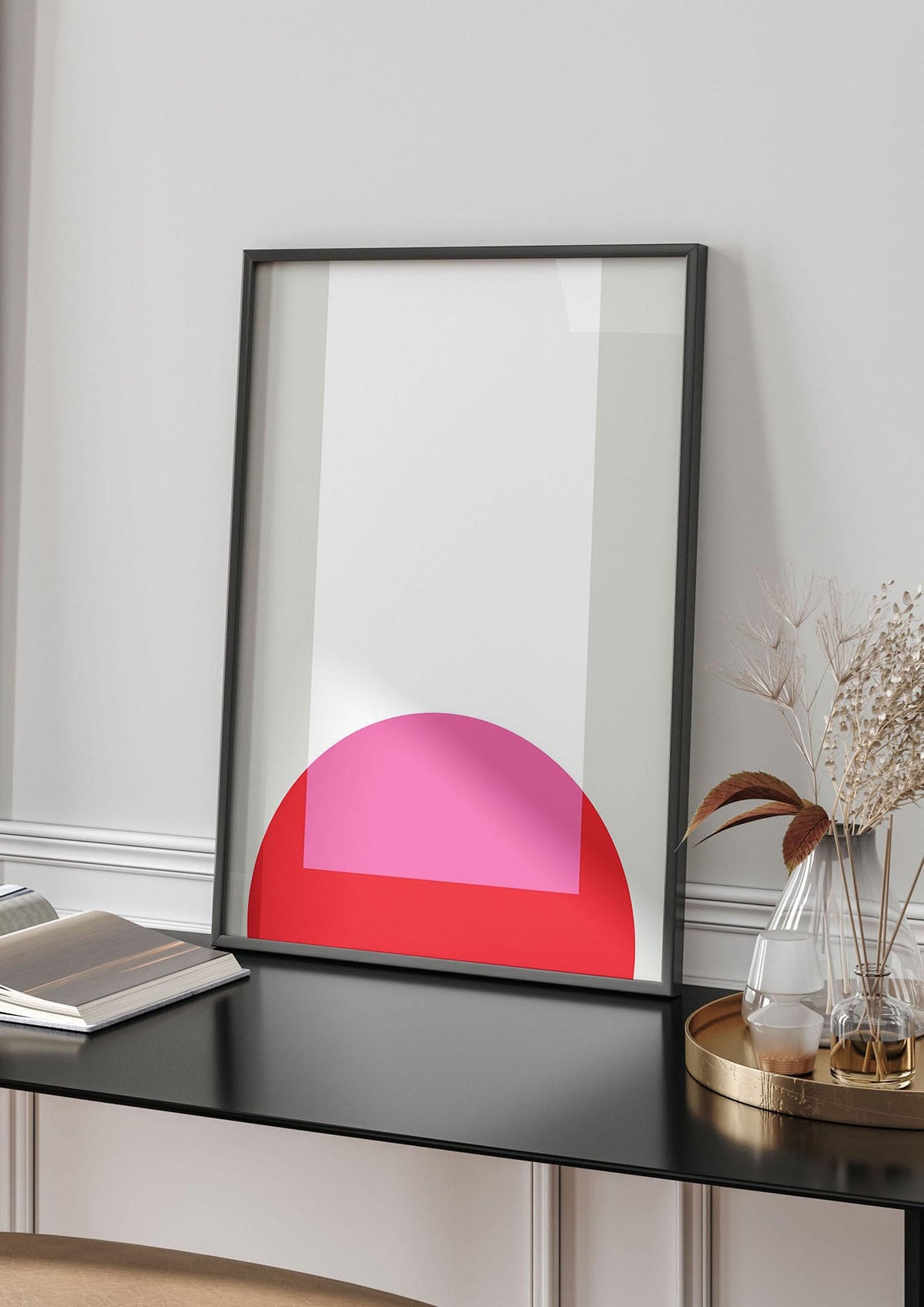 Abstract Rgb Shape Two Wall Art - living room 4