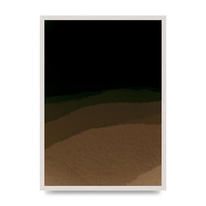 Experimental Layered Wall Art - A2 framed