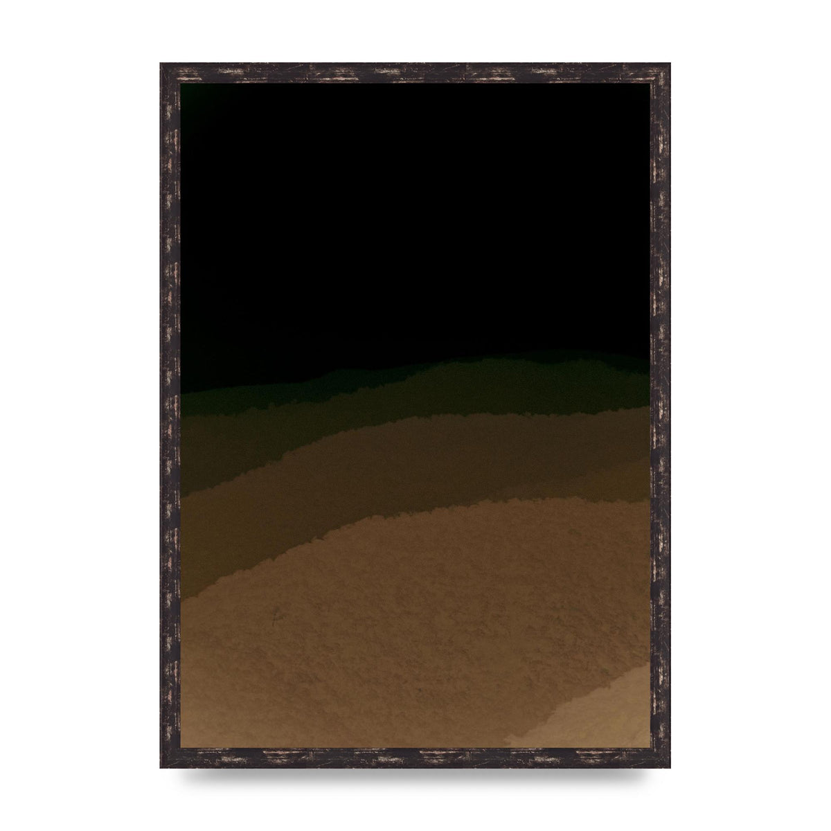 Experimental Layered Wall Art - A2 framed