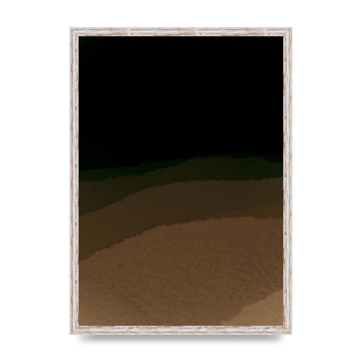Experimental Layered Wall Art - A2 framed