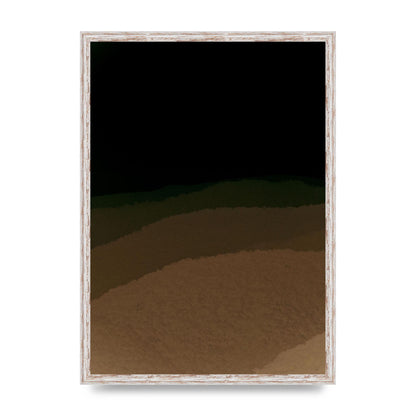 Experimental Layered Wall Art - A2 framed
