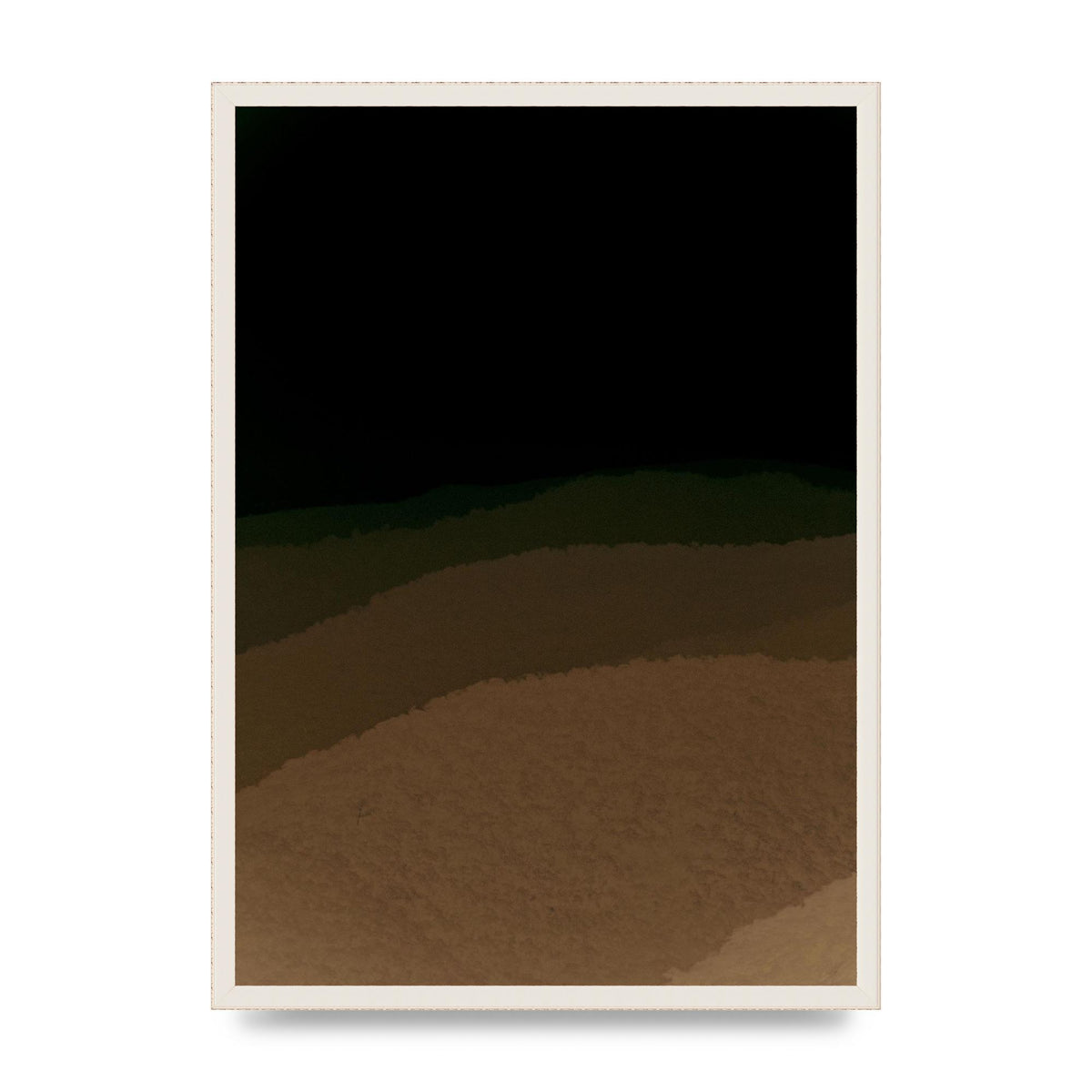 Experimental Layered Wall Art - A2 framed