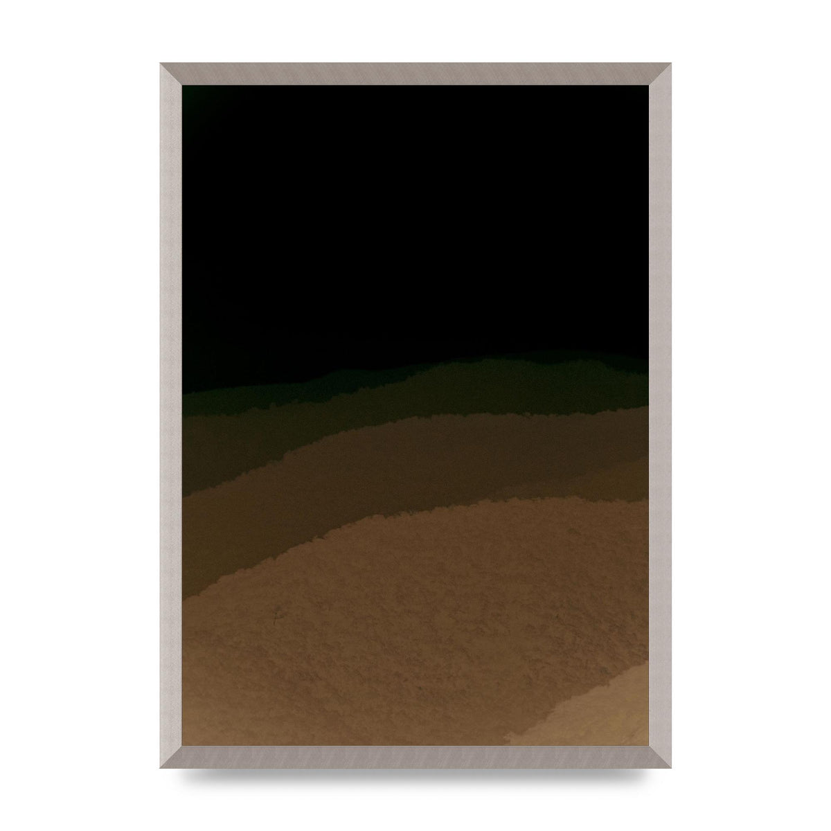 Experimental Layered Wall Art - A2 framed