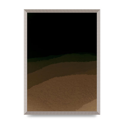 Experimental Layered Wall Art - A2 framed