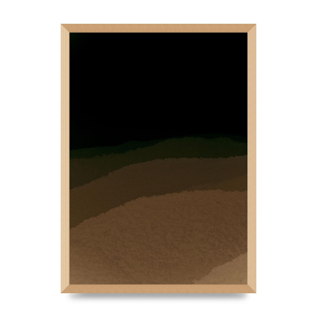 Experimental Layered Wall Art - A2 framed