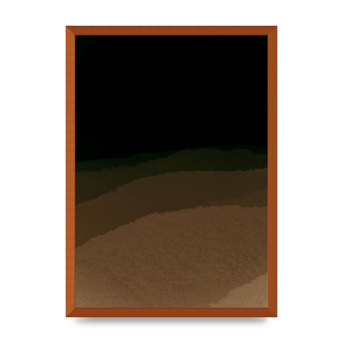 Experimental Layered Wall Art - A2 framed