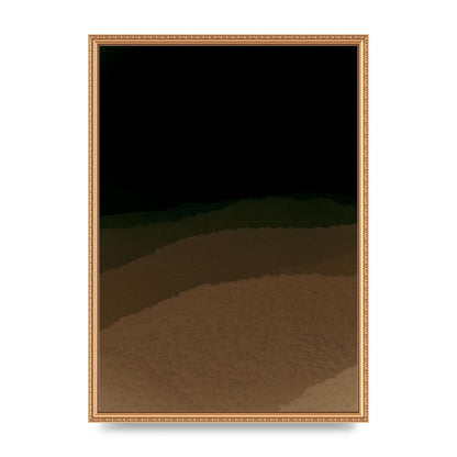 Experimental Layered Wall Art - A2 framed
