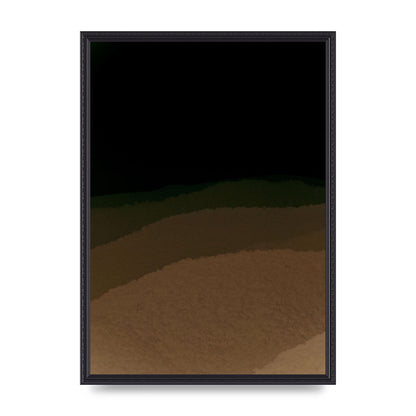 Experimental Layered Wall Art - A2 framed