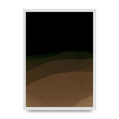 Experimental Layered Wall Art - A2 framed
