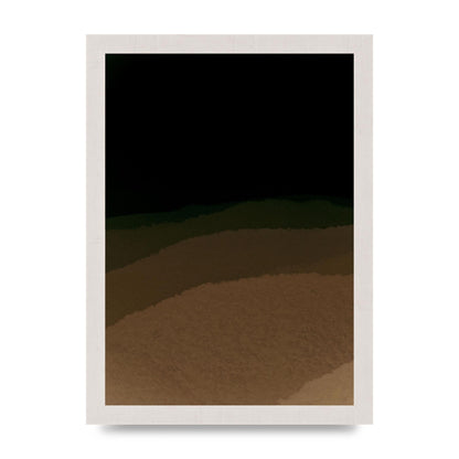 Experimental Layered Wall Art - A4 framed
