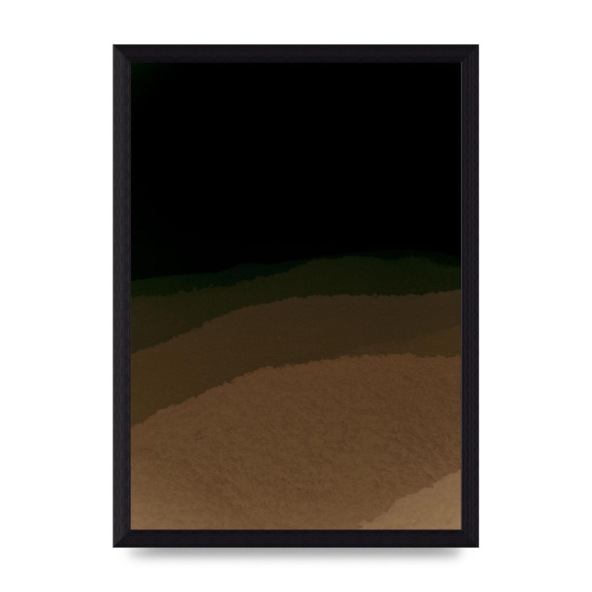 Experimental Layered Wall Art - A4 framed