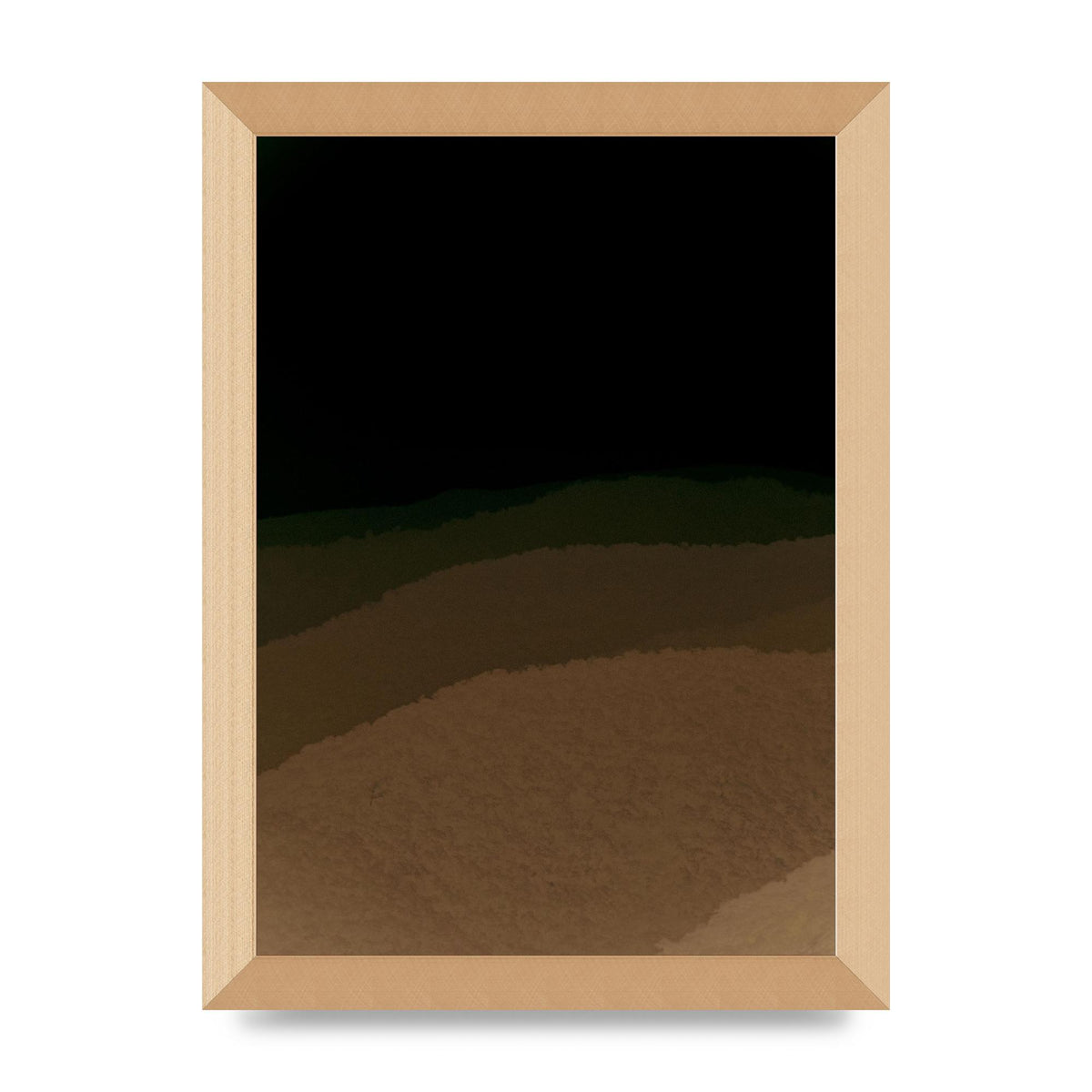 Experimental Layered Wall Art - A4 framed