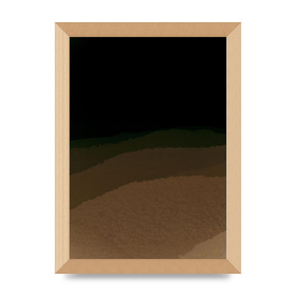 Experimental Layered Wall Art - A4 framed