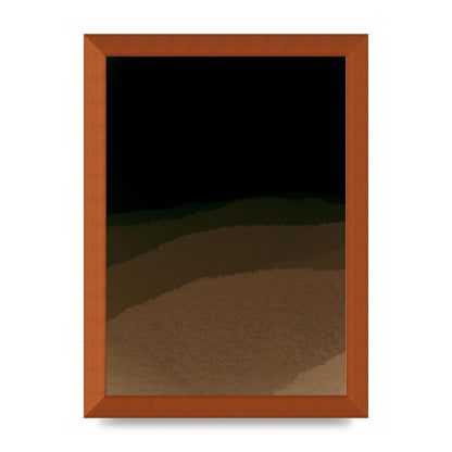 Experimental Layered Wall Art - A4 framed